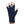Load image into Gallery viewer, Navy Fingerless Gloves with a Lime colored bird on the middle finger; Nail color Pink
