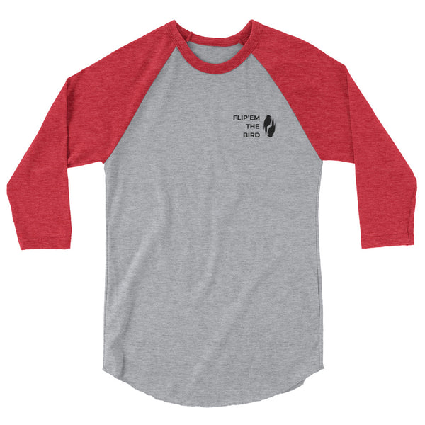 Flip'em the Bird | Baseball T-Shirt | FU Jobu
